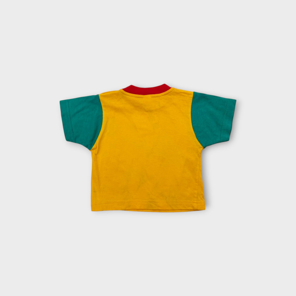 Retro Style Colour block T-Shirt, Size 00