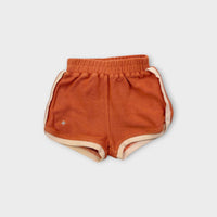 Goldie & Ace Orange Retro Short, Size 000