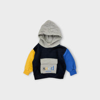 Seed Heritage Colour Block Hoodie, Size 0