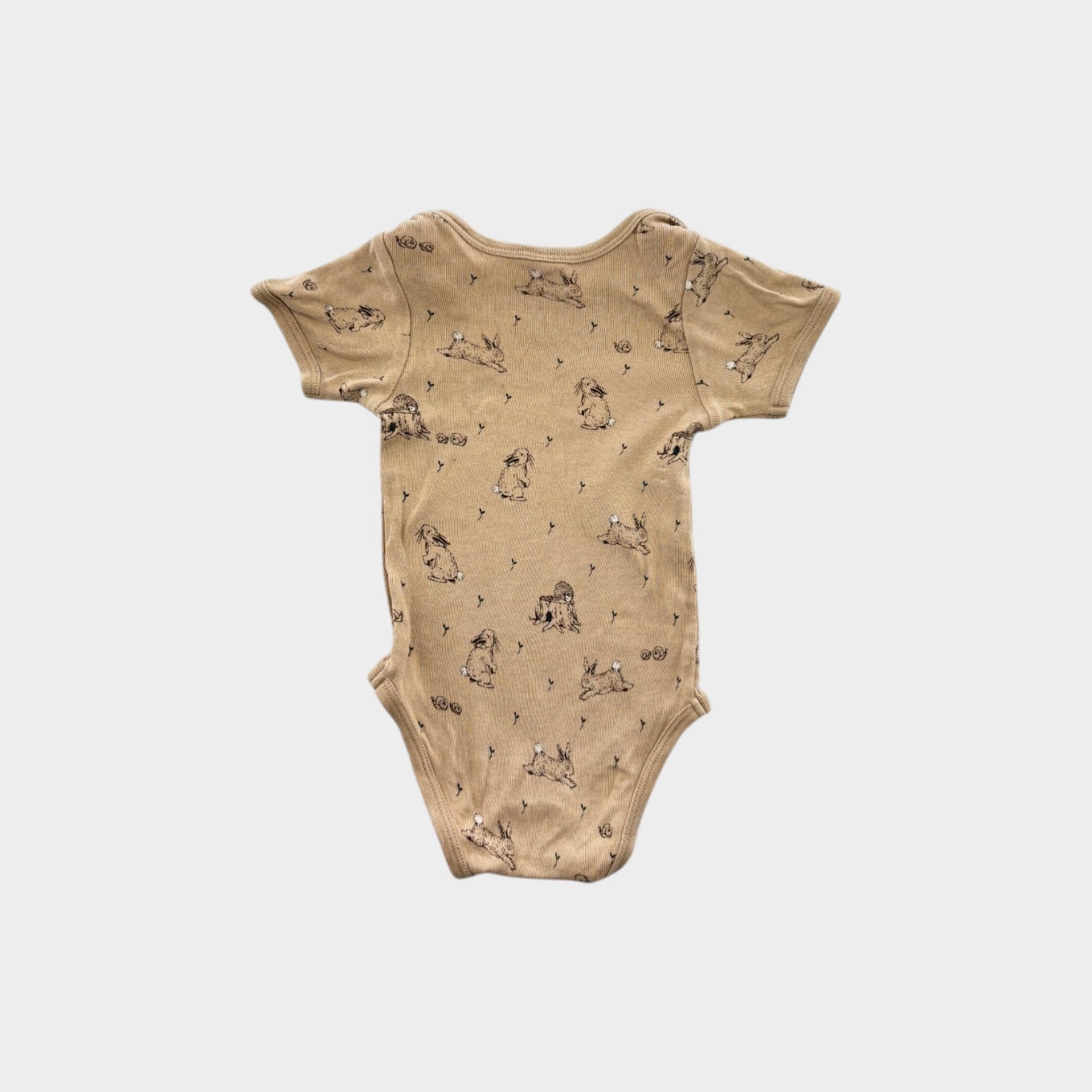 Nature Baby Bunny Bodysuit, Size 00