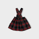 Tartan Pinafore Dress, Size 00
