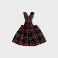 Tartan Pinafore Dress, Size 00