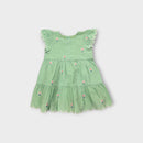 Jack & Milly Green Embroidered Dress, Size 00