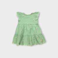 Jack & Milly Green Embroidered Dress, Size 00