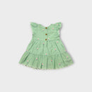 Jack & Milly Green Embroidered Dress, Size 00