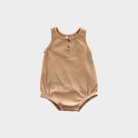 Quincy Mae Beige Romper, Size 00