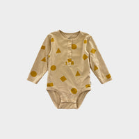 Olive & The Captain Shapes Bodysuit, Size 00