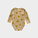 Olive & The Captain Shapes Bodysuit, Size 00