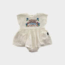 Rock Your Baby Embroidered Dress, Size 00