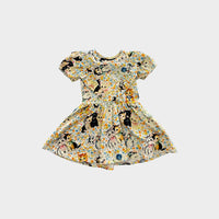 Rock Your Baby Retro Kitty Dress, Size 00