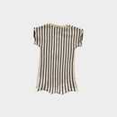 Jack & Milly Stripe Knit Romper, Size 00