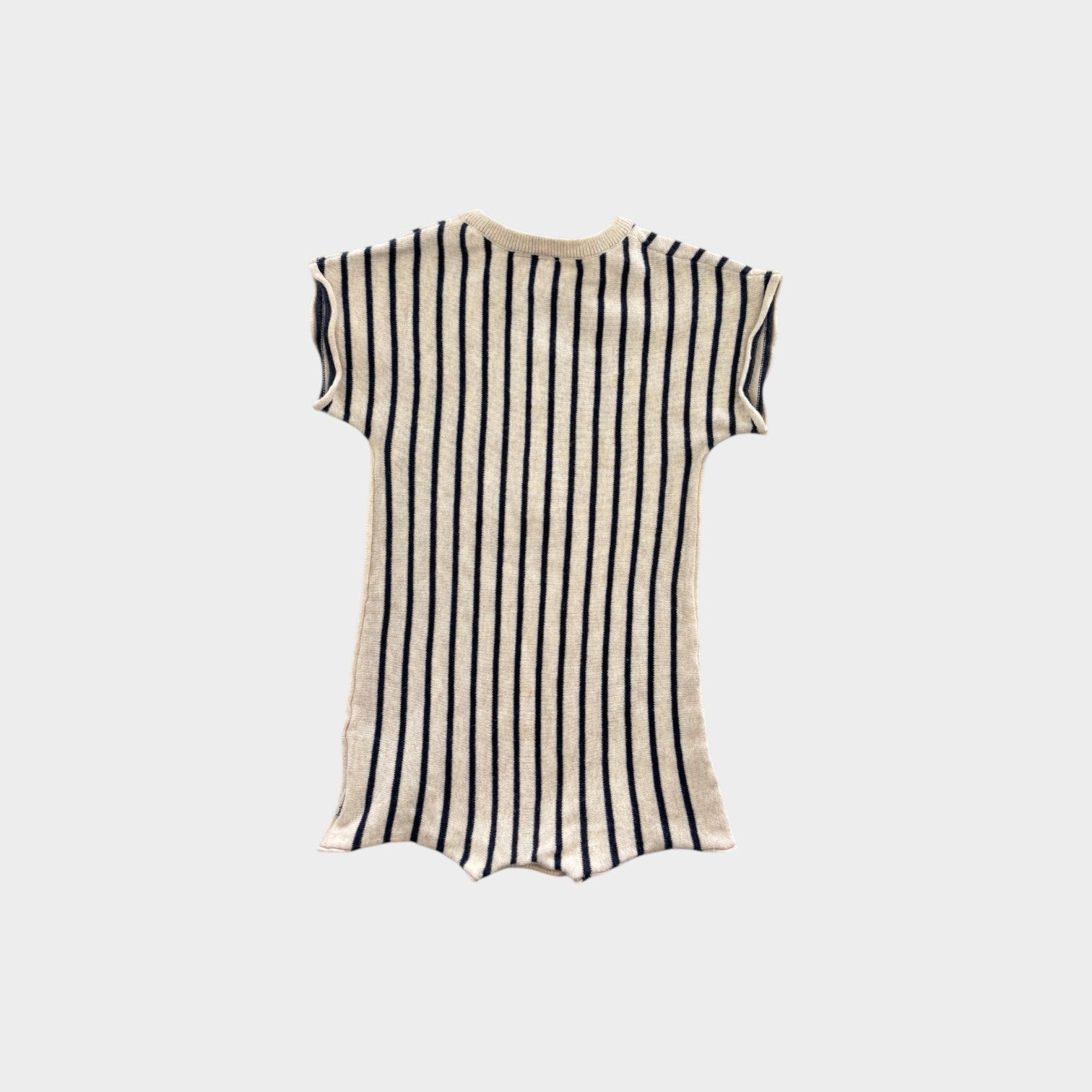 Jack & Milly Stripe Knit Romper, Size 00