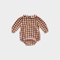 Miann & Co Gingham Romper, Size 00