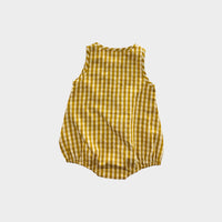 Olive & The Captain Gingham Romper, Size 00