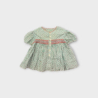 Vintage Smock Blouse, Size 00