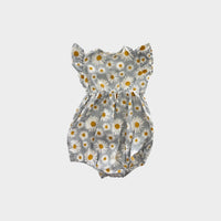 Goldie & Ace Daisy Linen Romper, Size 00