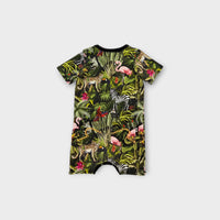 Rock Your Baby Jungle Print Onesie, Size 0