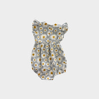Goldie & Ace Daisy Linen Romper, Size 00