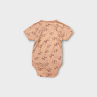 Nature Baby Pink Elephant Bodysuit, Size 0