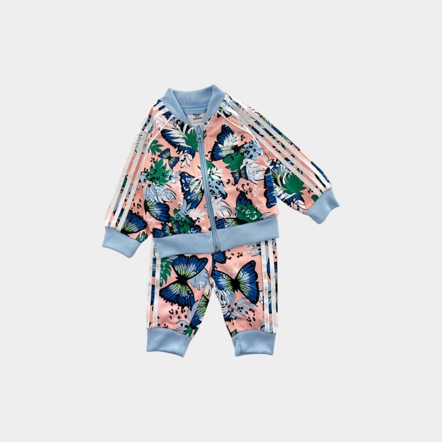 Adidas Printed Sweatsuit Set, Size 00