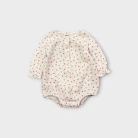 Seed Heritage Heart Muslin Romper, Size 000