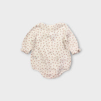 Seed Heritage Heart Muslin Romper, Size 000