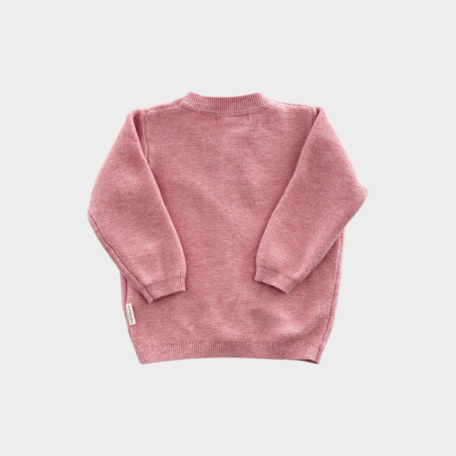 Purebaby Pink Knit Set, Size 00