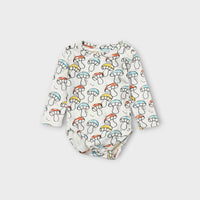 Minyaka Mushroom Bodysuit, Size 000