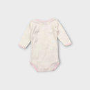 Petit Bateau White Bodysuit, Size 000
