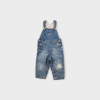 Earthchild Denim Overalls, Size 0