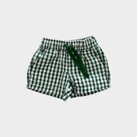 Country Road Green Gingham Shorts, Size 00