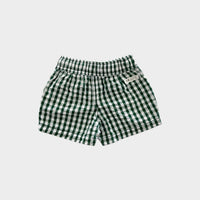Country Road Green Gingham Shorts, Size 00