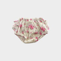 Frill Floral Bloomers, Size 00