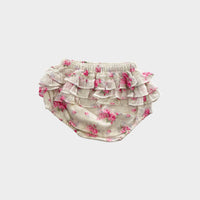 Frill Floral Bloomers, Size 00