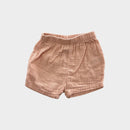 Petit Bateau Pink Muslin Shorts, Size 00