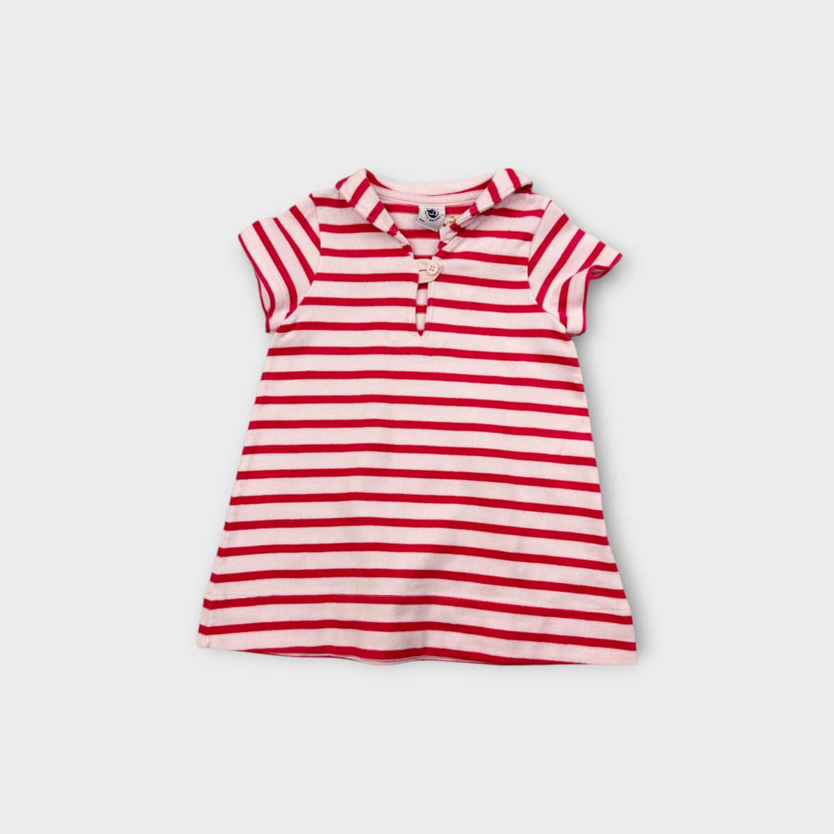 Petit Bateau Stipe Sailor Dress, Size 0