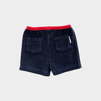 Purebaby Navy Terry Shorts, Size 00