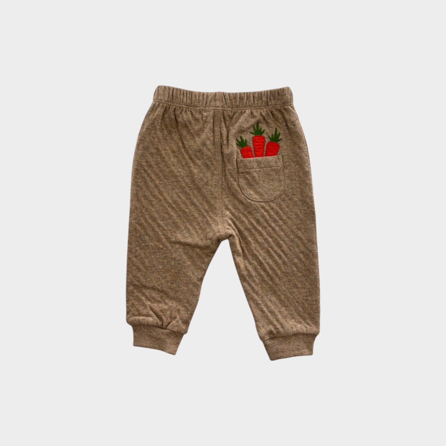 Purebaby Carrot Print Pants, Size 00