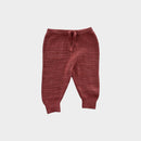 Mauve Knit Pants, Size 00