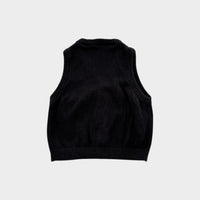 IKKS Black Knit Vest, Size 00