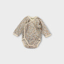 Nature Baby Flower Wrap Bodysuit, Size 000