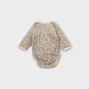 Nature Baby Flower Wrap Bodysuit, Size 000