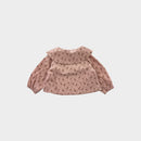 Floral Collar Blouse, Size 00