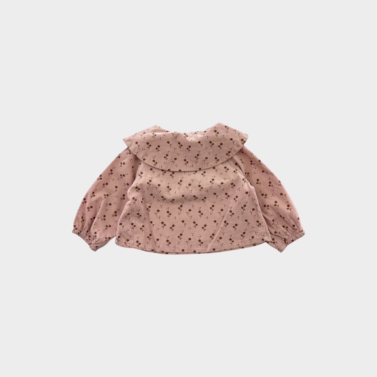 Floral Collar Blouse, Size 00