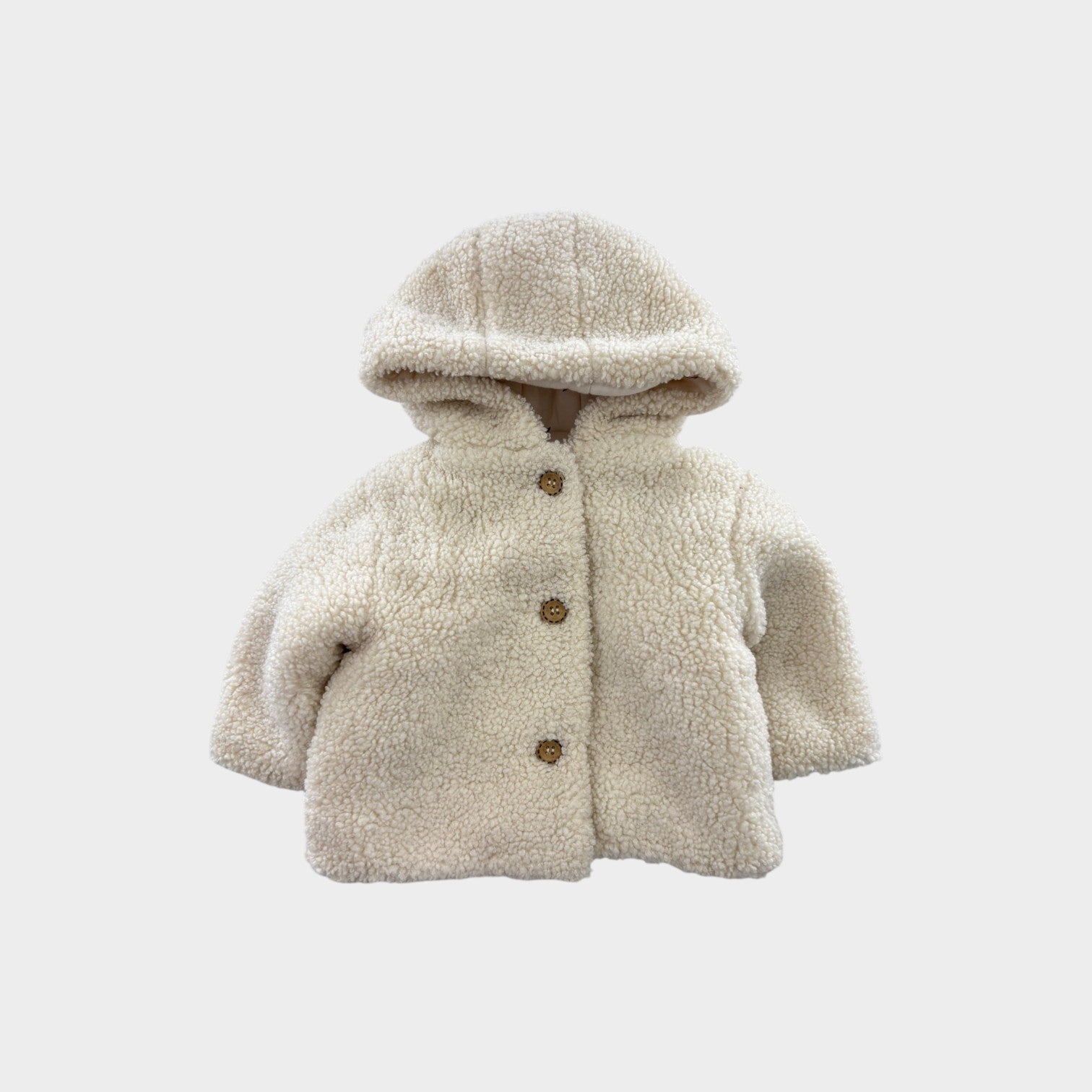 Purebaby Sherpa Jacket, Size 00