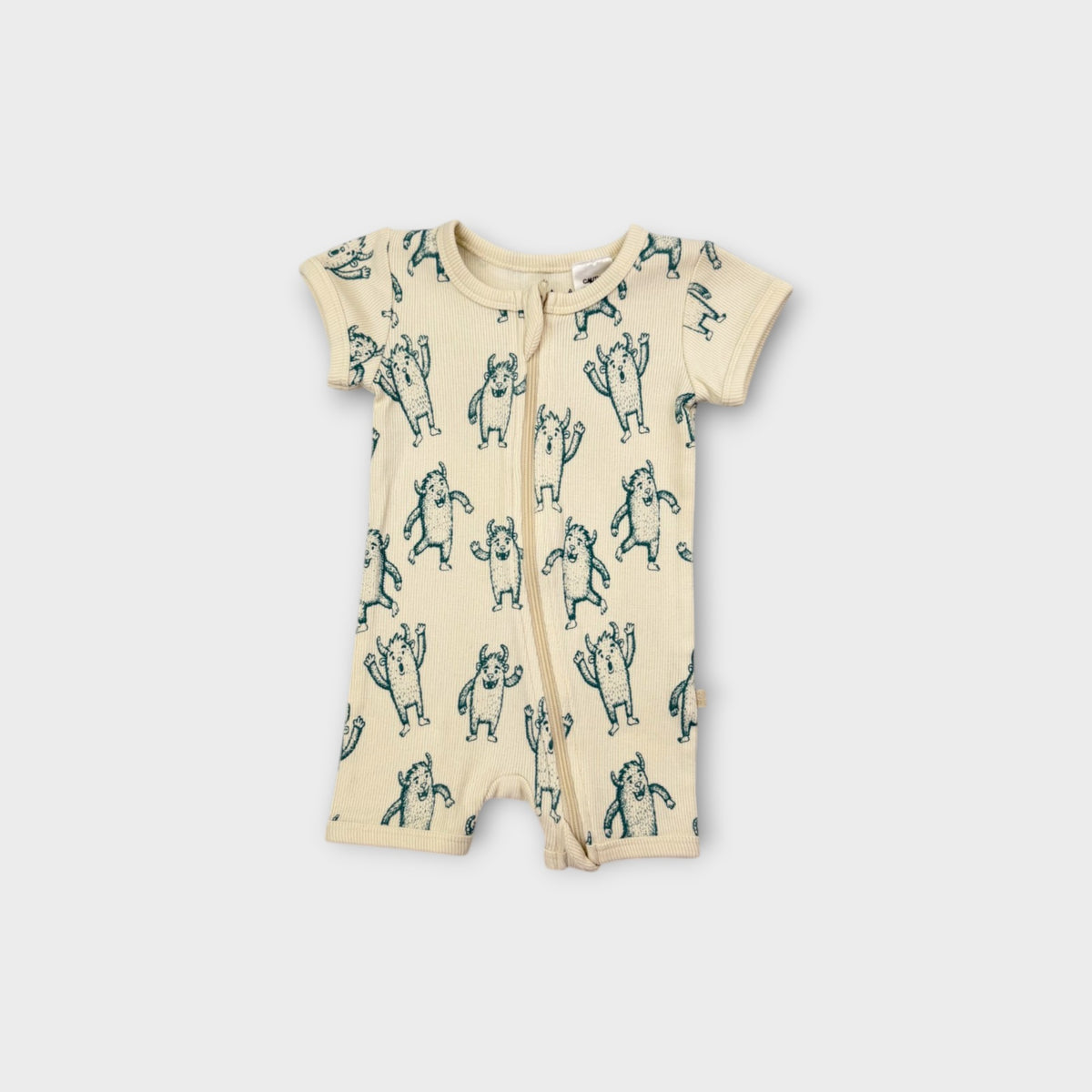 Wilson & Frenchy Monster Short Onesie, Size 00