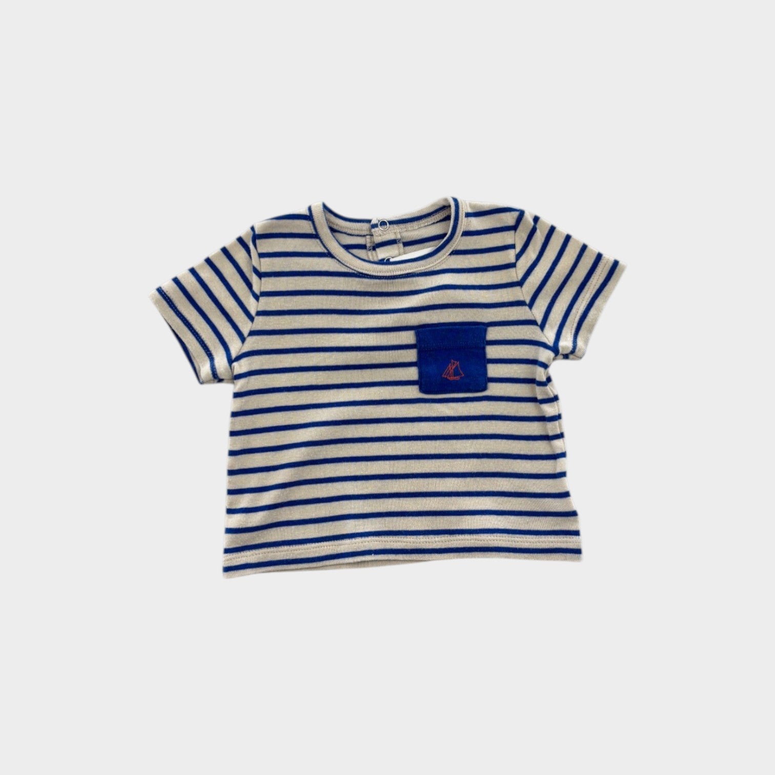 Petit Bateau Stripe T-Shirt, Size 00