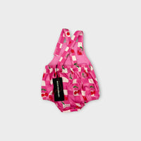 Rock Your Baby Gingham Cherry Romper, Size 00