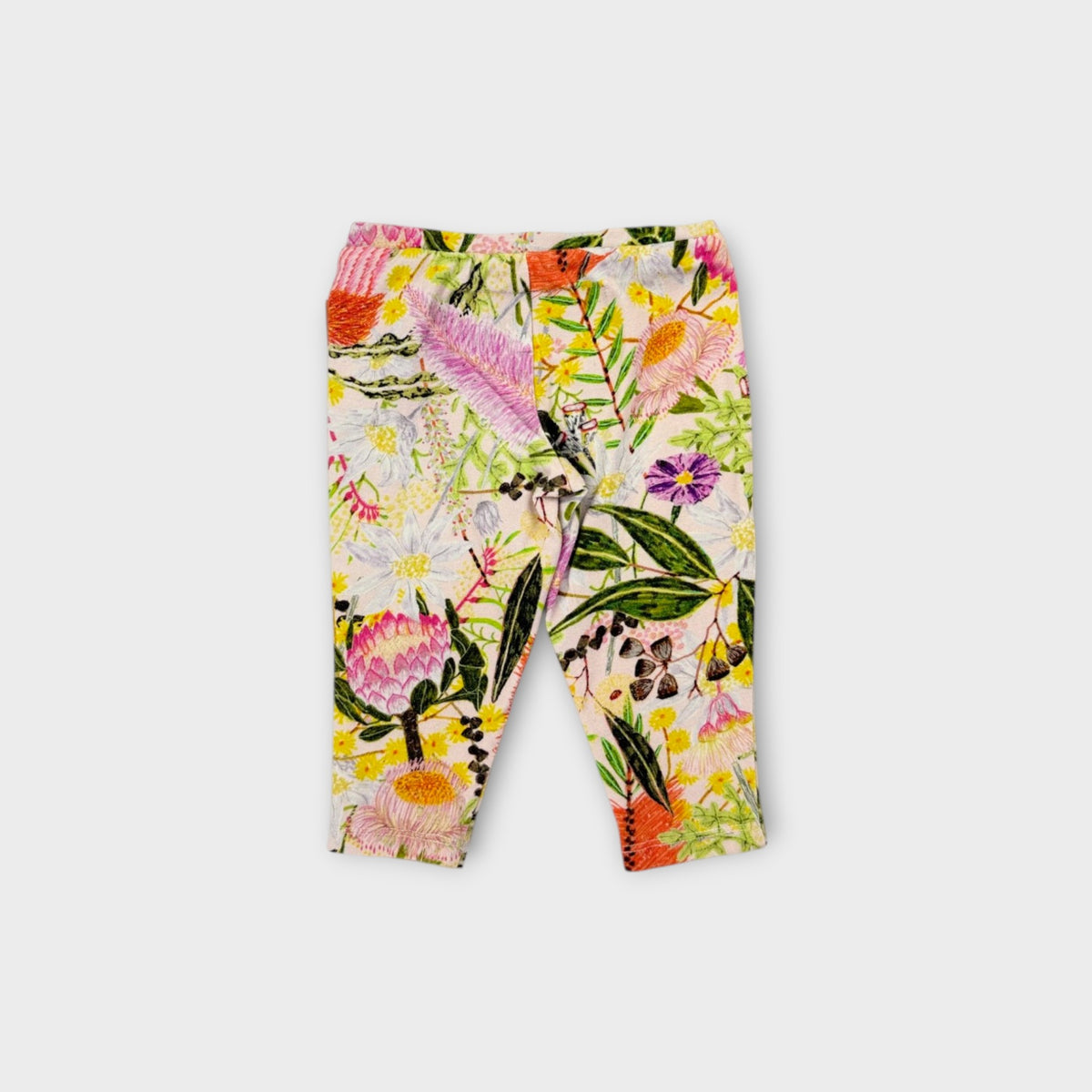 Kip & Co Floral Leggings, Size 00