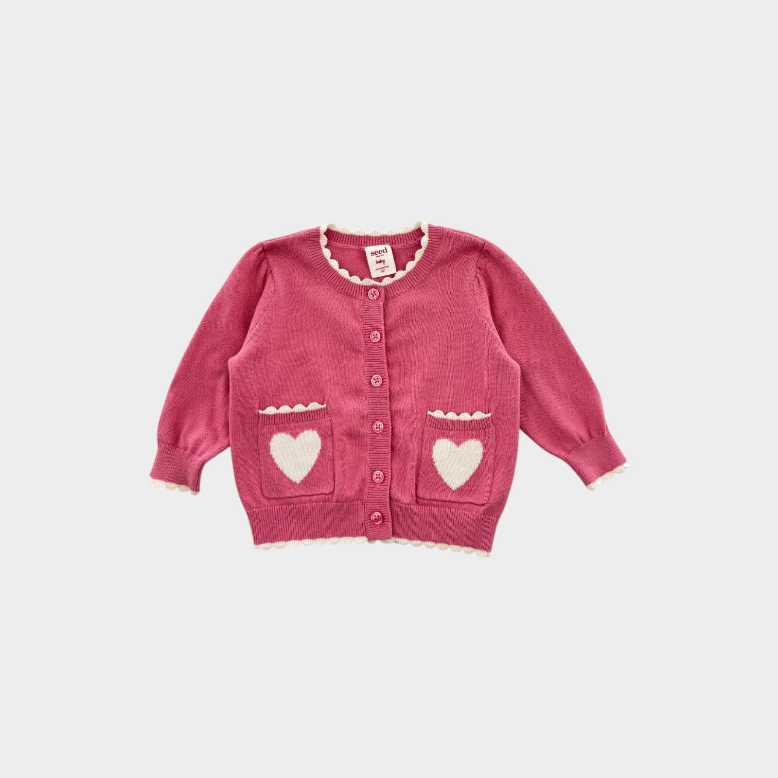 Seed Heritage Heart Cardigan, Size 00